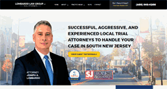 Desktop Screenshot of lombardolawoffices.com